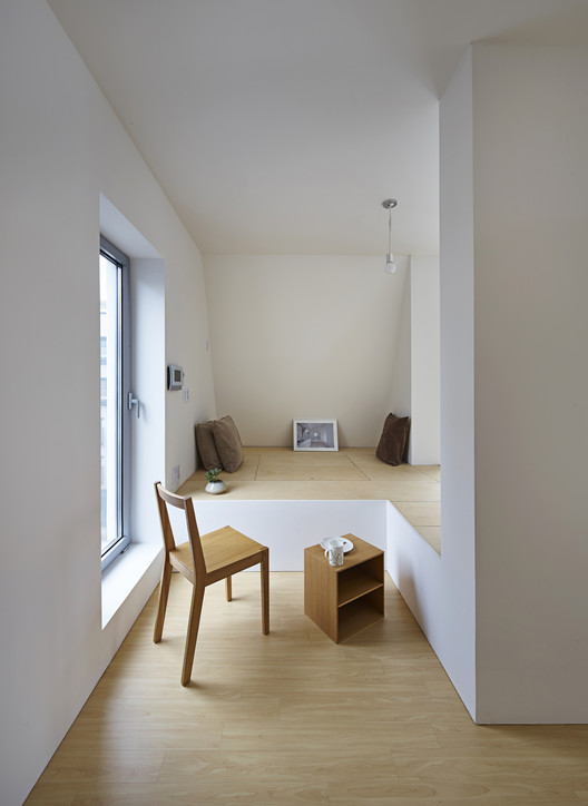 The White Cone House / apparat-c - Table, Chair, Windows