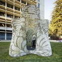Emerging Objects Creates "Bloom" Pavilion from 3D Printed Cement - Image 3 of 4