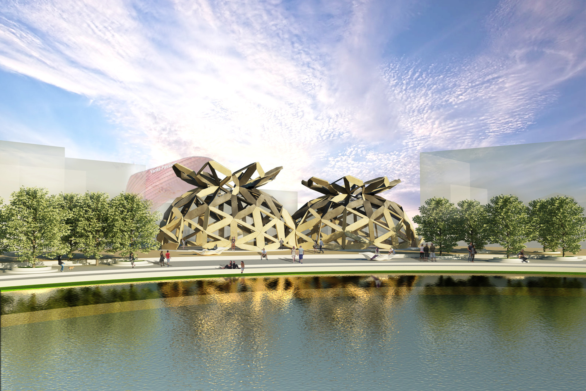 Milan Expo 2015: EMBT Designs Dome for COPAGRI, © Miralles Tagliabue EMBT