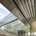 BIOPOLE Biotech Business Incubator / PERIPHERIQUES Architectes - Institutional Buildings, Beam, Facade, Handrail