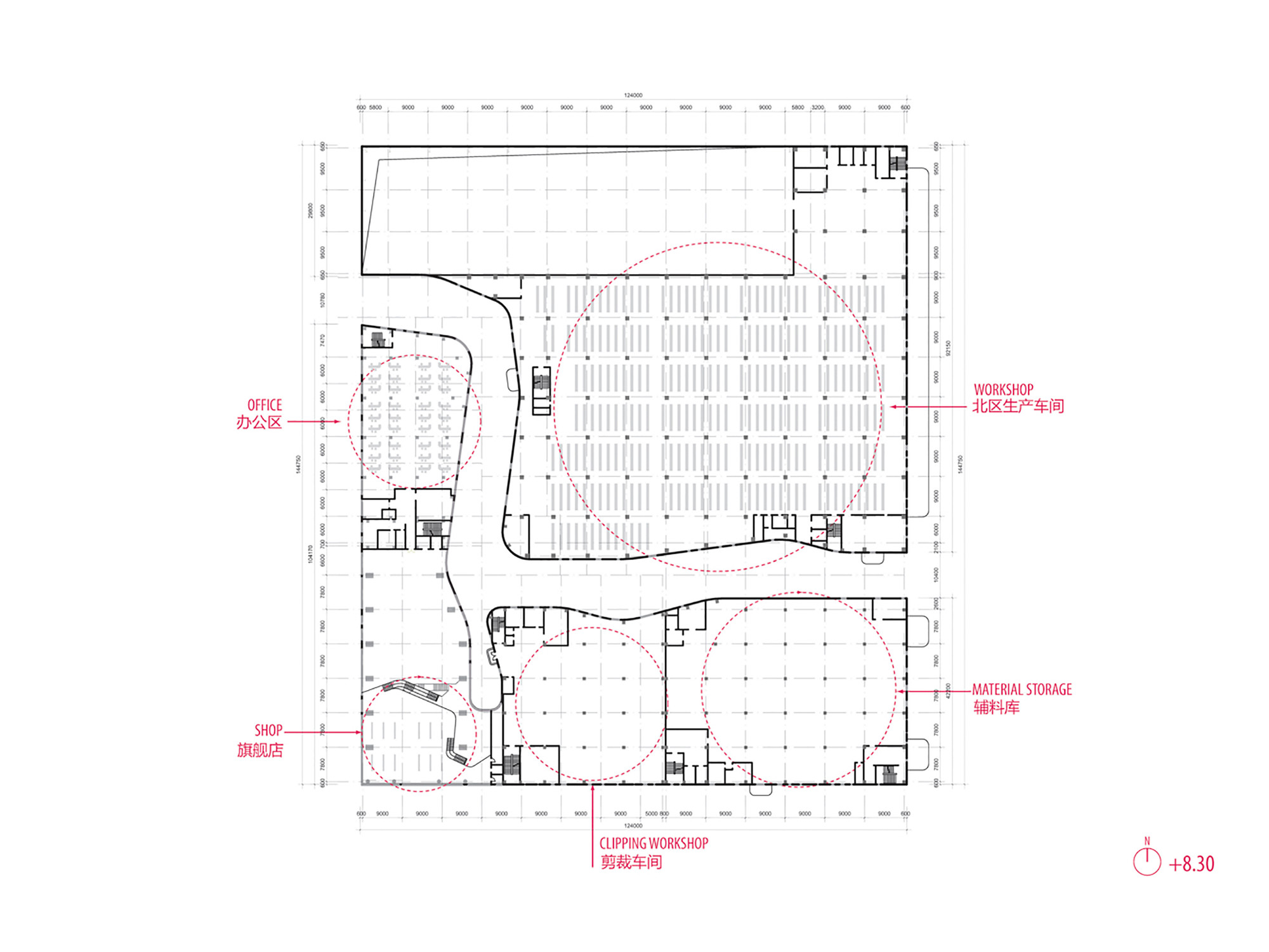 Aimer Fashion Factory Crossboundaries 34 44 Second Floor Plan Aimer Fashion Factory Crossboundaries 34 44 Second Floor Plan