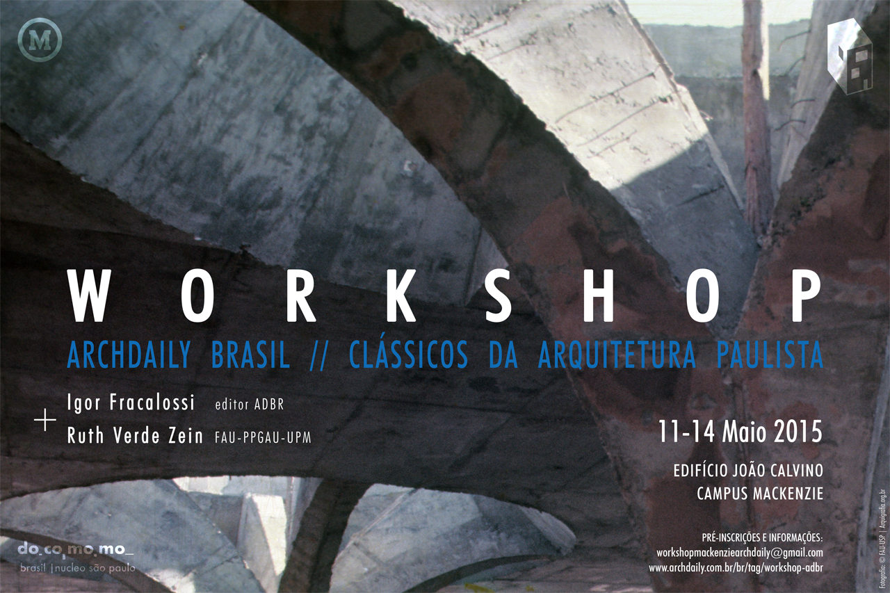Segunda edição do Workshop ArchDaily Brasil: Clássicos da Arquitetura acontecerá em São Paulo, imagem © FAU, via Arquigrafia
