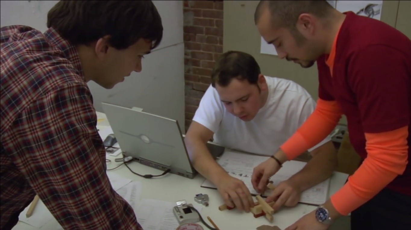 Are 24-hour studios the best way for students to learn together? Screenshot from "Archiculture" documentary. Image © Arbuckle Industries