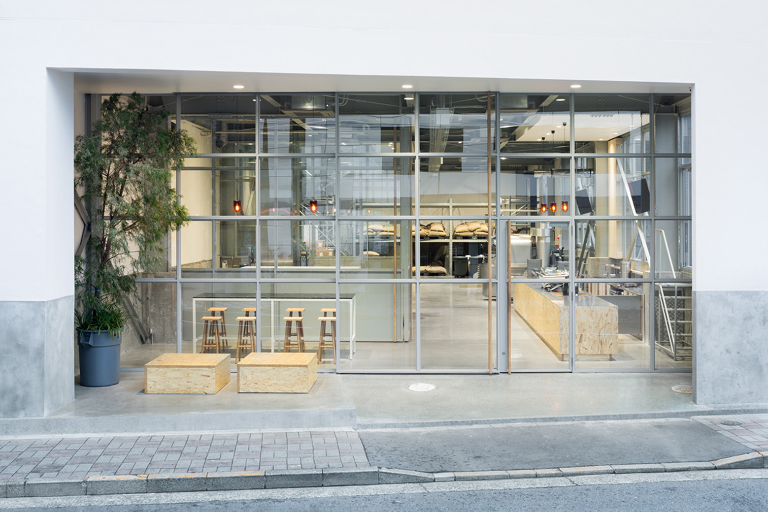 Gallery of Blue Bottle Coffee KiyosumiShirakawa Roastery & Cafe