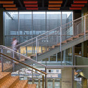 Multifunctional building “Fondo” in Santa Coloma de Gramenet / Pich-Aguilera Architects - Market, Stairs, Facade, Handrail