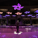 Light Garden, un paisaje interactivo de luz por Nicholas Cheung y Claudia Paz  - Iluminacion