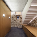 New Arquia Banca Office in Girona / Javier de las Heras Solé - Adaptive Reuse, Door, Beam, Handrail