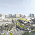 MVRDV transformará autopista abandonada de Seúl en exuberante jardín elevado - Image 1 of 4