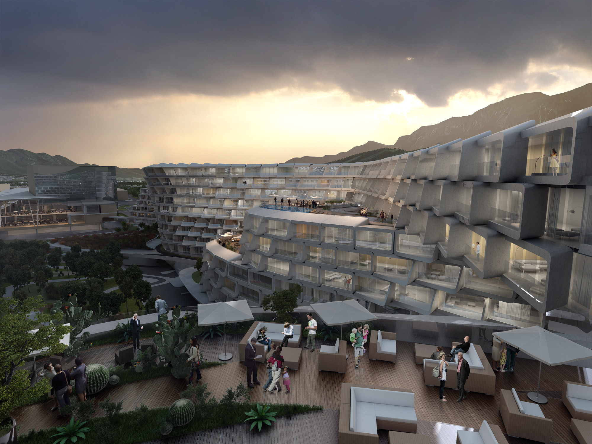 Galería de Esfera City Center: la primera obra residencial de Zaha ...