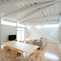 HOUSE #01 | Boundary House / Niji Architects - Houses, Kitchen, Beam, Facade, Table, Chair, Lighting