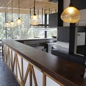 Asador Vasco / RootStudio - Restaurant, Cocina, Fijación Vigas, Barandas, Iluminación, Encimera, Mesas