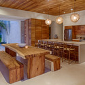 Casa Xixim / Specht Harpman - House Interiors, Kitchen, Beam, Door, Table, Lighting, Chair, Countertop