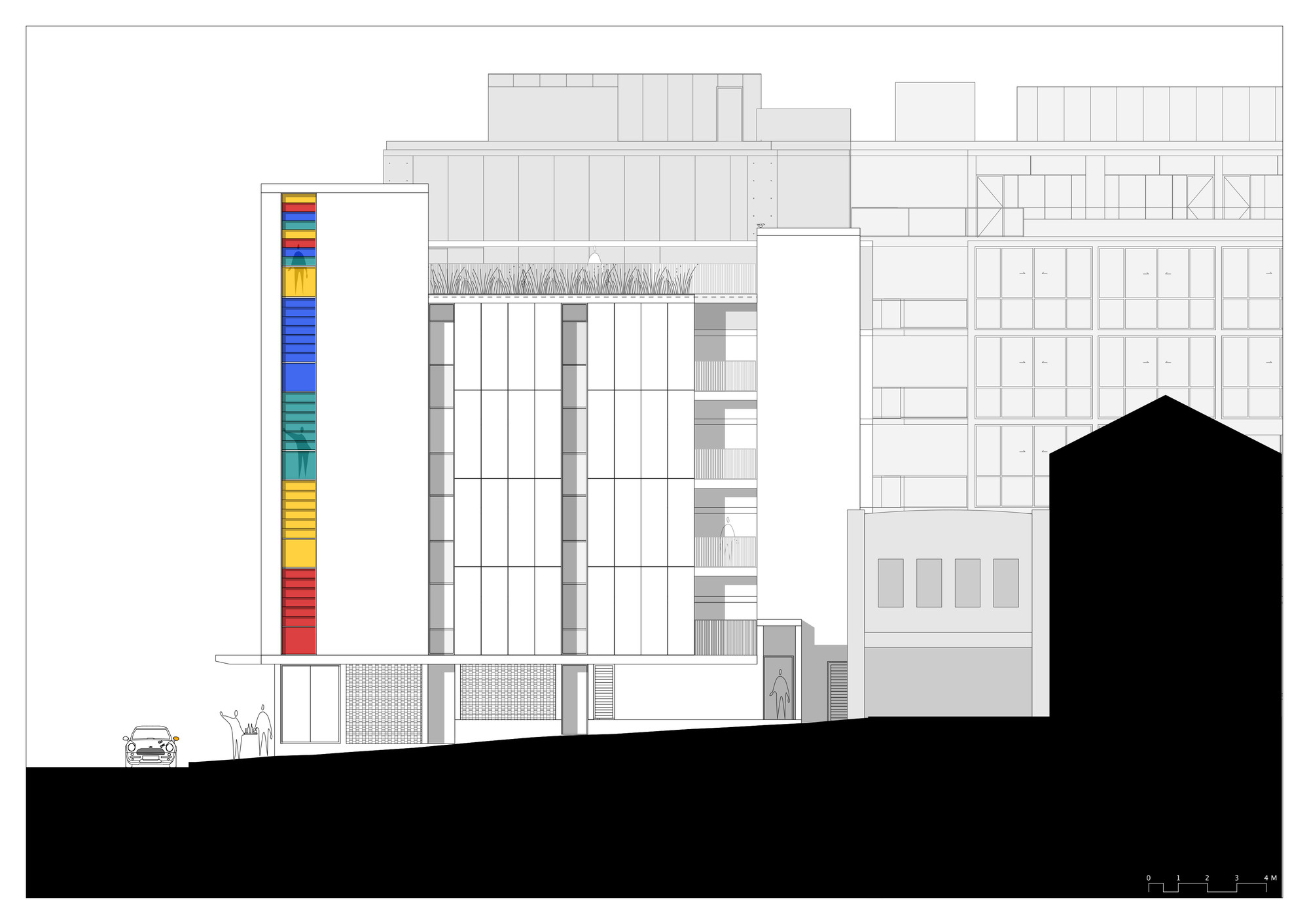 Gallery Of Studios 54 Hill Thalis Architecture Urban Projects 19 Studios 54 Elevation