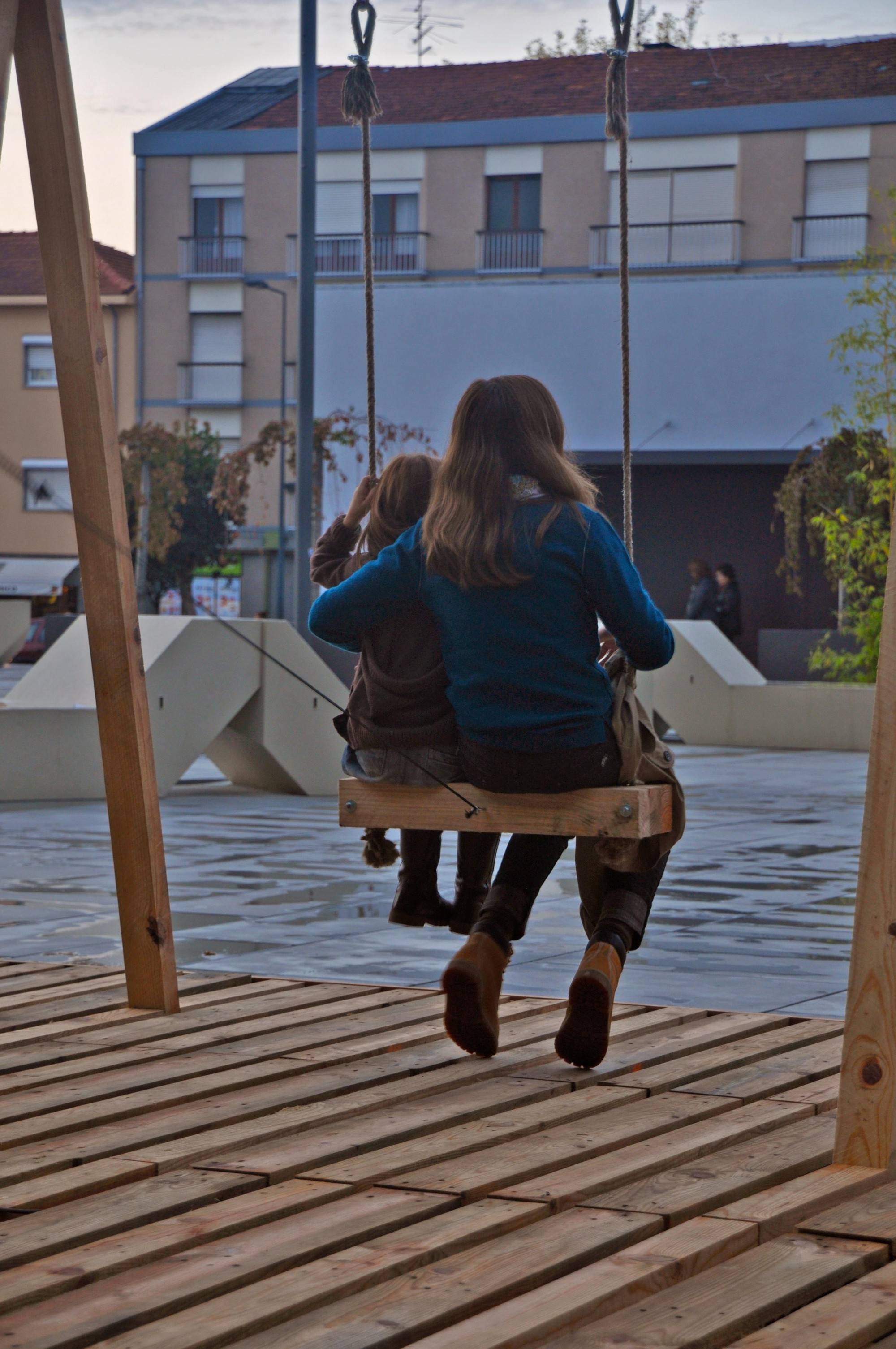 Swing And Slide - Sciarpa losanga