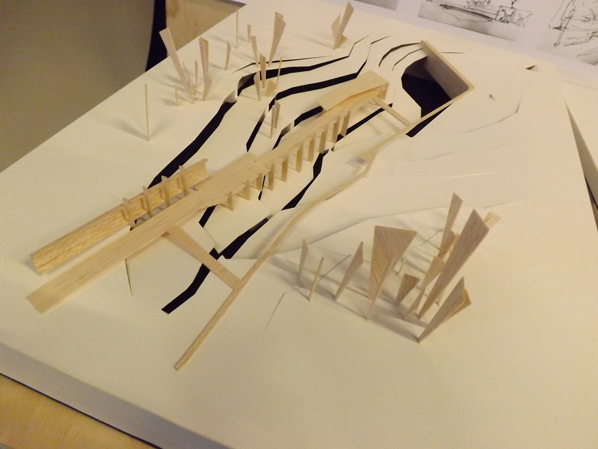 Primer Lugar: Maqueta. Image Cortesia de Equipo XIX Bienal
