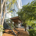 Zonic Vision Office / Stu/D/O Architects - Office Buildings, Garden, Stairs, Facade, Handrail