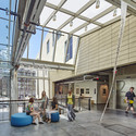 Lunder Arts Center / Bruner/Cott & Associates - Visual Arts Center, Facade, Beam