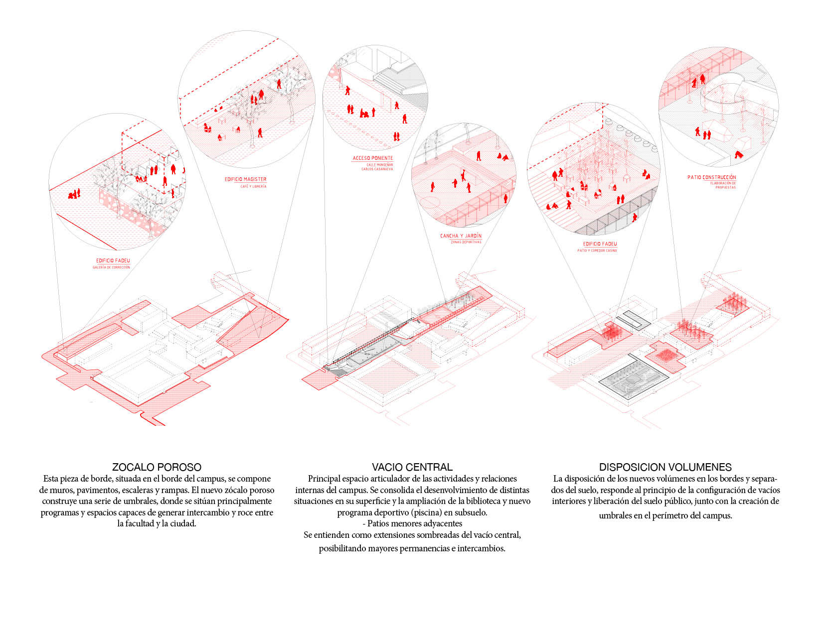 Plan Maestro. Image Cortesia de Beals + Lyon Arquitectos