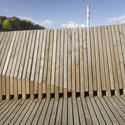 La Sallaz Footbridge / 2b architectes - Pedestrian Bridge, Fence, Facade