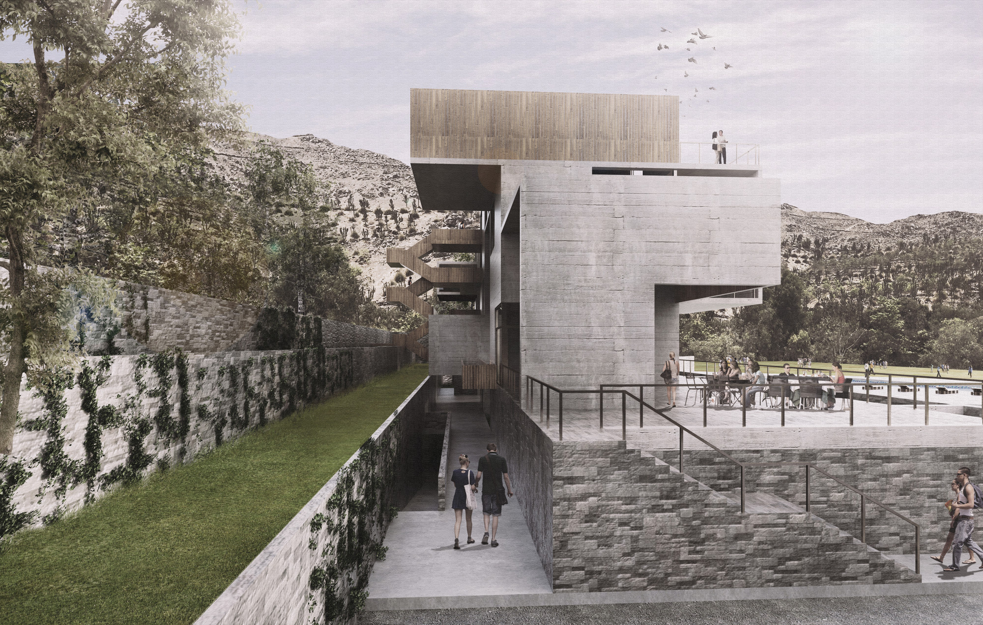 Cortesia de Tandem Arquitectura y Seinfeld Arquitectos