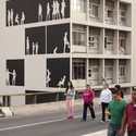 Nitsche Arquitetos 的壁画让圣保罗的白墙生机勃勃 - 艺术和建筑