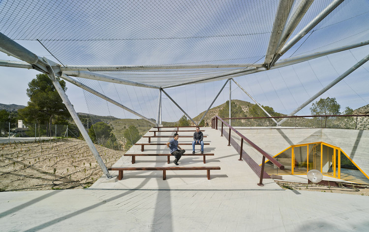 Centro de Interpretación del Cañón de Almadenes / Adhoc Arquitectura y Territorio - Fijación Vigas