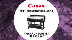 Arquitecto/Diseñador: "Sé el embajador de la marca CANON"