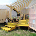 Jewish Culture Festival Pavilions / BudCud - Pavilion, Garden, Facade, Beam, Chair