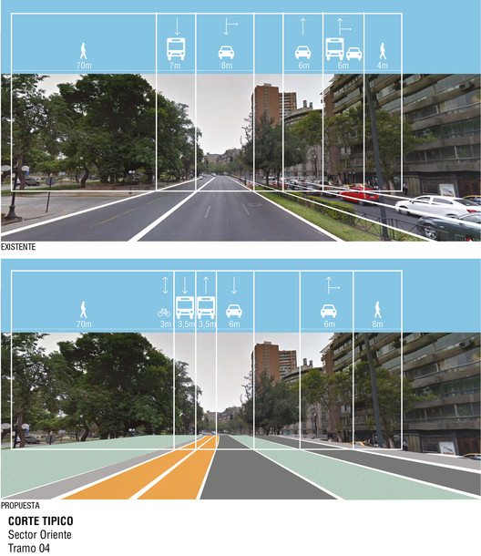 Menção Honrosa no concurso Plan Nueva Alameda Providencia em Santiago / Vigliecca & Associados Menção Honrosa no concurso Plan Nueva Alameda Providencia em Santiago / Vigliecca & Associados - Imagem 27 de 37
