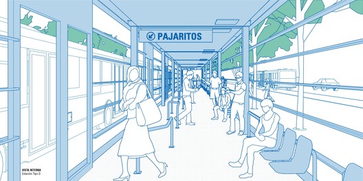 Menção Honrosa no concurso Plan Nueva Alameda Providencia em Santiago / Vigliecca & Associados  - Imagem 5 de 37