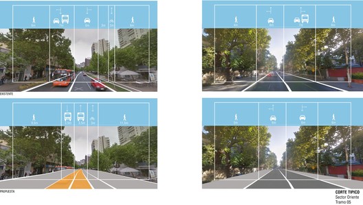 Menção Honrosa no concurso Plan Nueva Alameda Providencia em Santiago / Vigliecca & Associados  - Janela