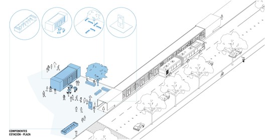 Menção Honrosa no concurso Plan Nueva Alameda Providencia em Santiago / Vigliecca & Associados  - Imagem 12 de 37