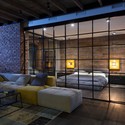 Loft in Kyiv / MARTINarchitects - Beam, Bedroom
