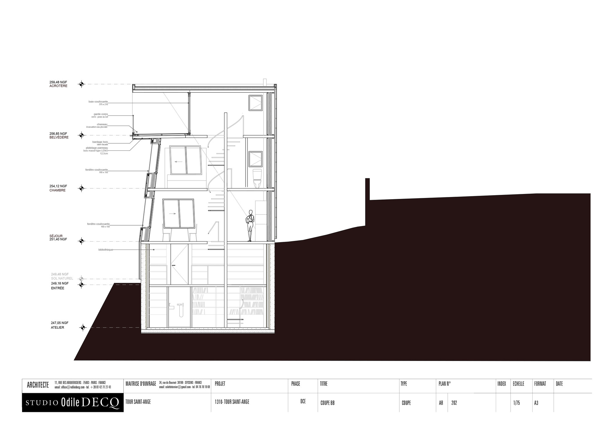 Galería de Residencia SaintAnge / Studio Odile Decq 20