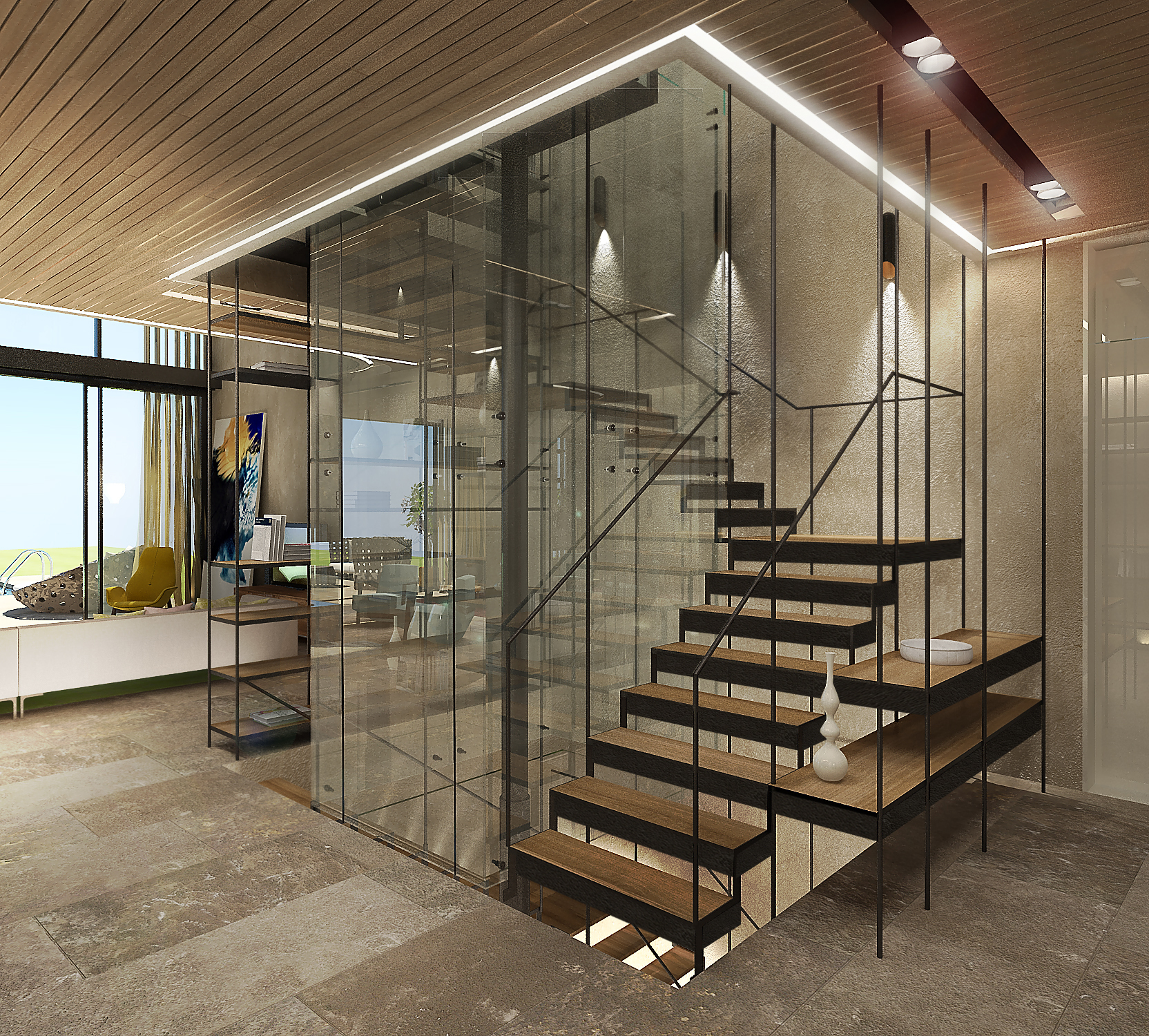 画廊 GAD建筑事务所设计的茶室别墅入围WAF - 9
