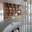 Golf Club / Lmyarch-studio - Services , Kitchen, Handrail, Arch, Facade, Lighting, Chair, Table