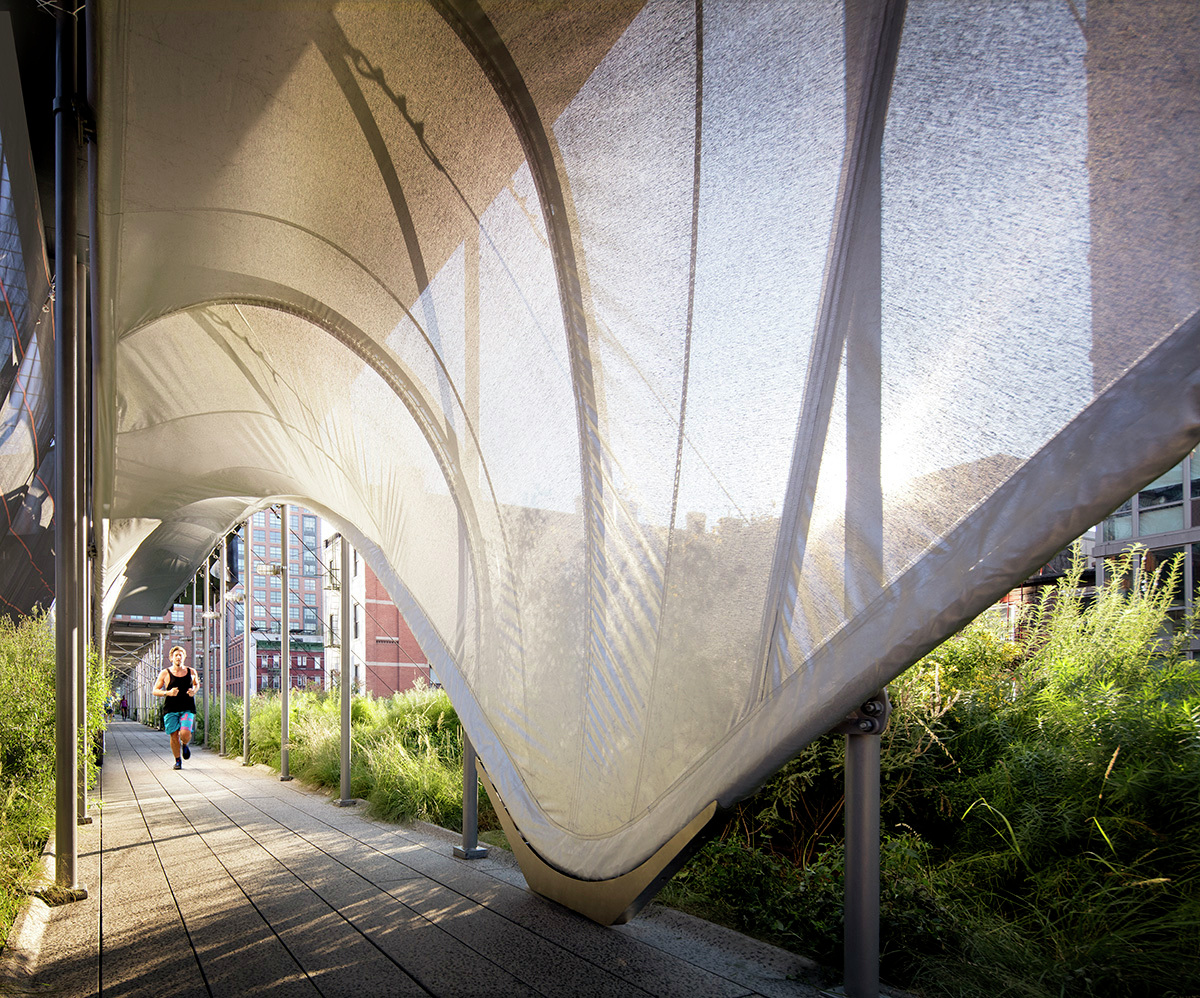 Zaha Hadid Unveils High Line Installation ArchDaily
