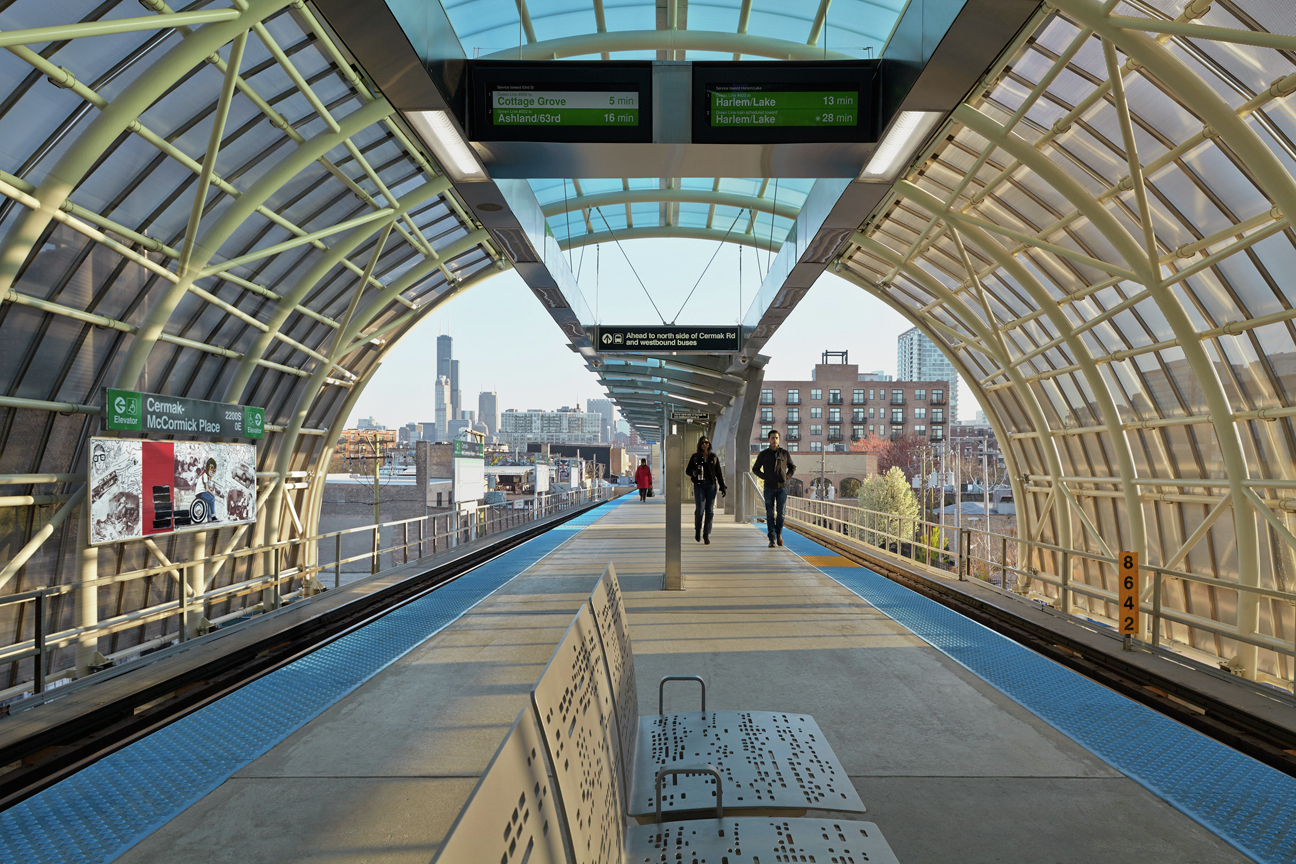 Galería de Estación Cermak McCormick Place / Ross Barney Architects 15