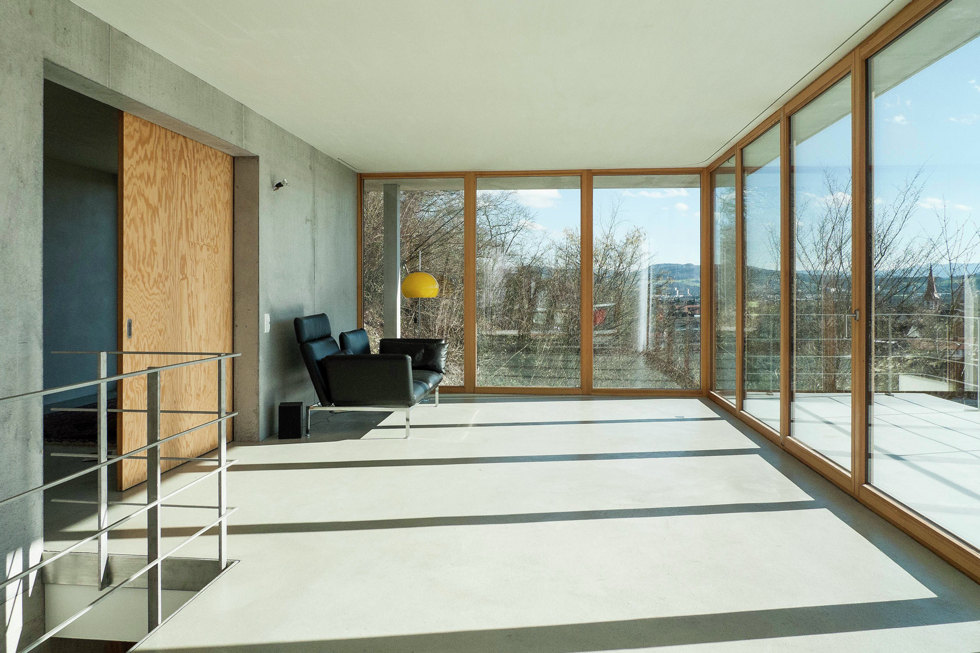 House On A Slope Gian Salis Architect Archdaily