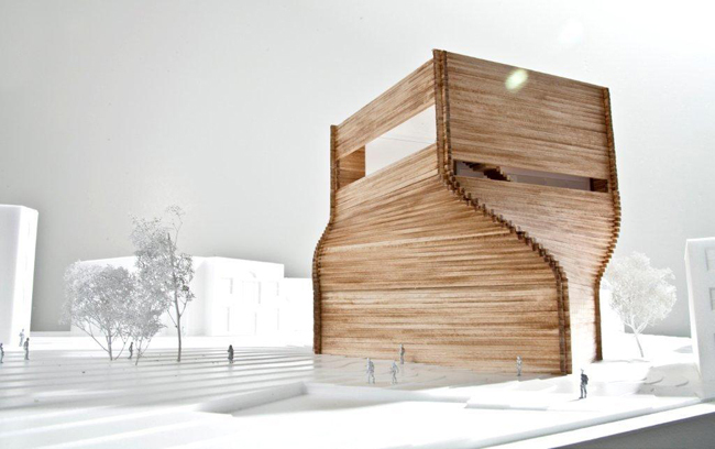 Galería de BIG gana concurso para el Centro de Arte en ciudad sede de