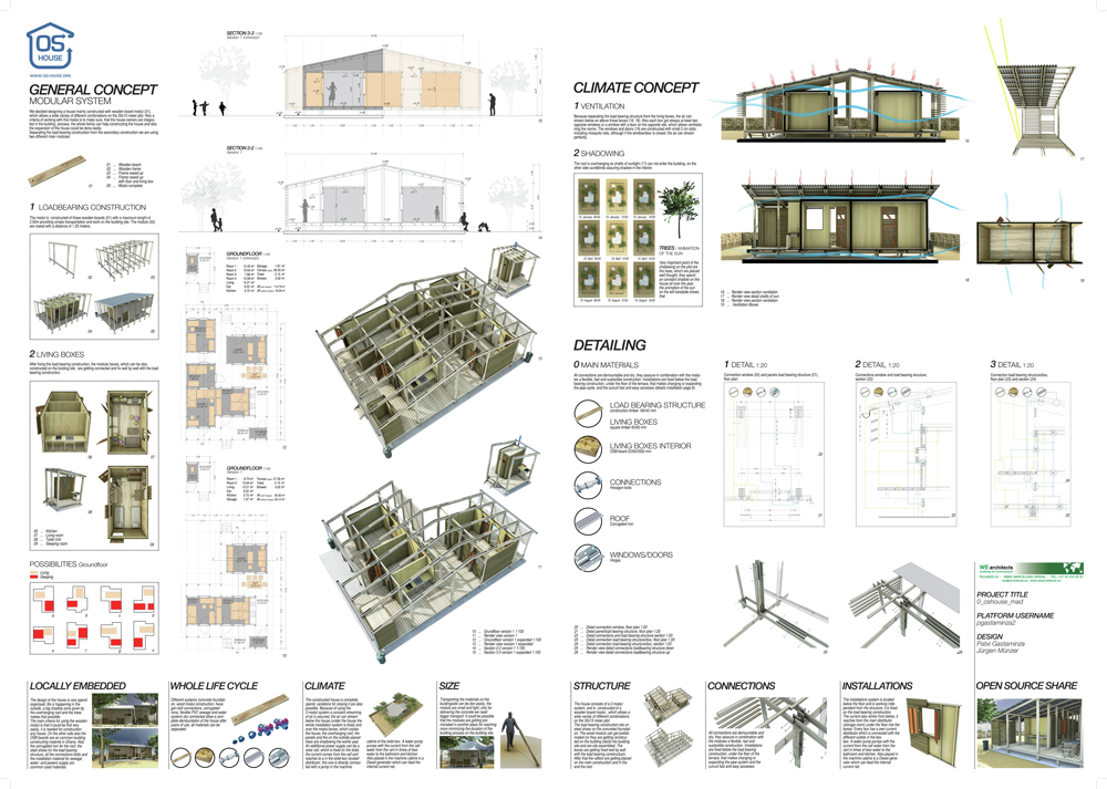 Gallery of Winners of Open Source Housing Competition - 4