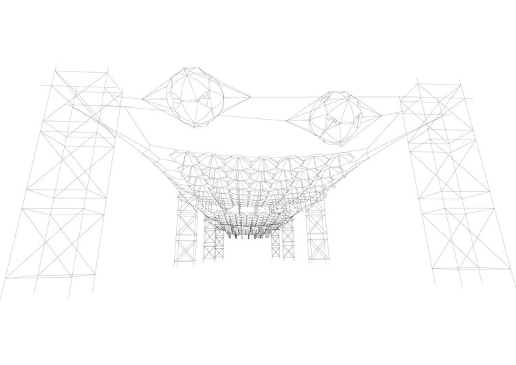 Covered in Umbrellas / U. de Talca - More Images