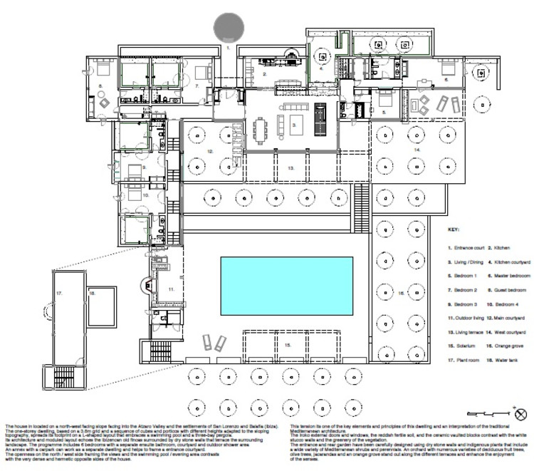 Casa en el valle de Atzaró / de Blacam and Meagher architects - Más Imágenes