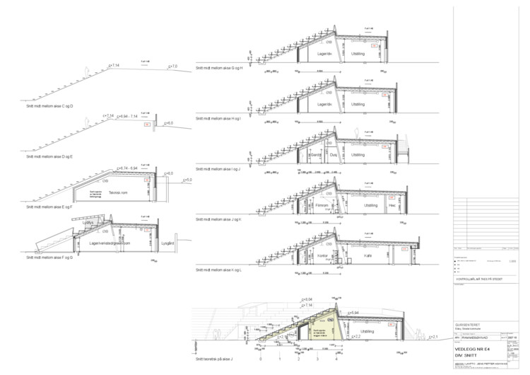 Escenario exterior y Centro de Visitantes Gurisentret / Askim/Lantto Architects + AS/Jens Petter Askim AS - Más Imágenes