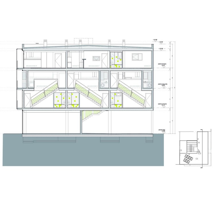 En Construcción: Bloque Celosia / Juana Canet Arquitectos & Angel Martín Cojo Arquitecto - Más Imágenes