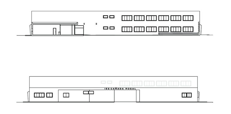 Centro de Enseñanza Secundaria Cañada Rosal / Felipe Palomino - Más Imágenes