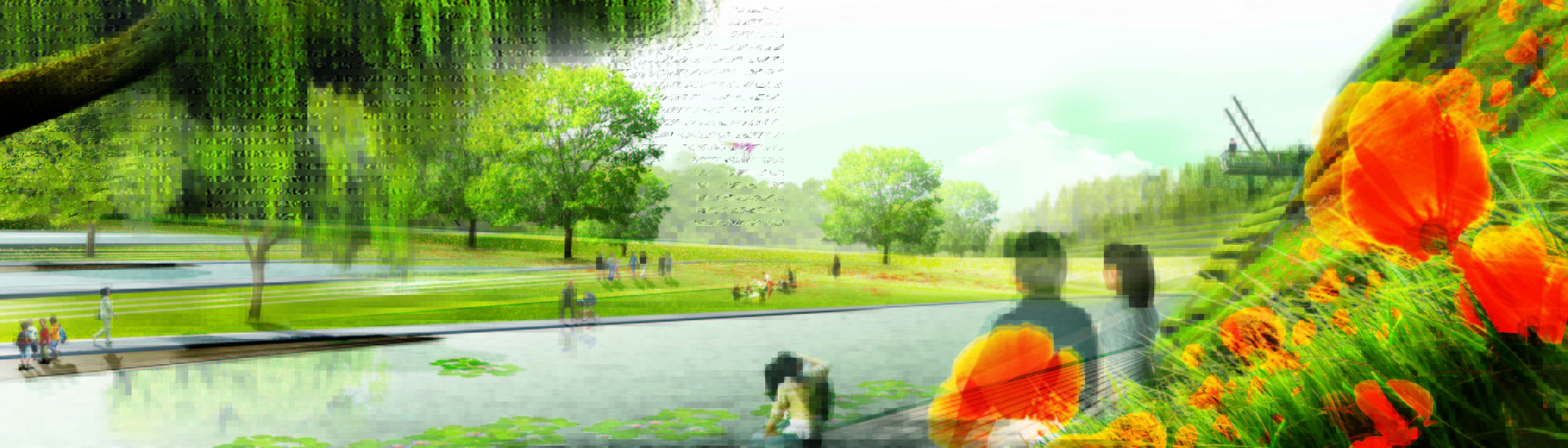 Xiang’he Garden City Park of the Floating Gardens / OKRA ArchDaily