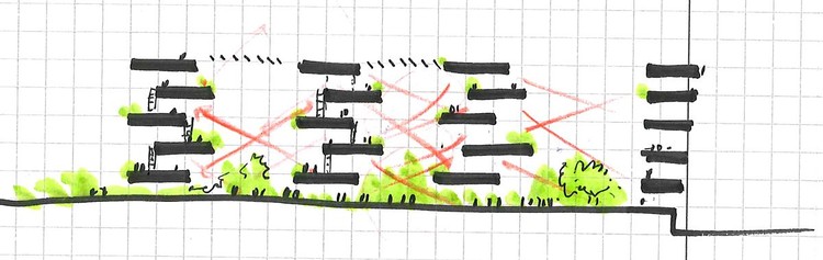 Henning Larsen Architects gana el primer lugar en concurso para un complejo de oficinas en Copenhague - Más Imágenes