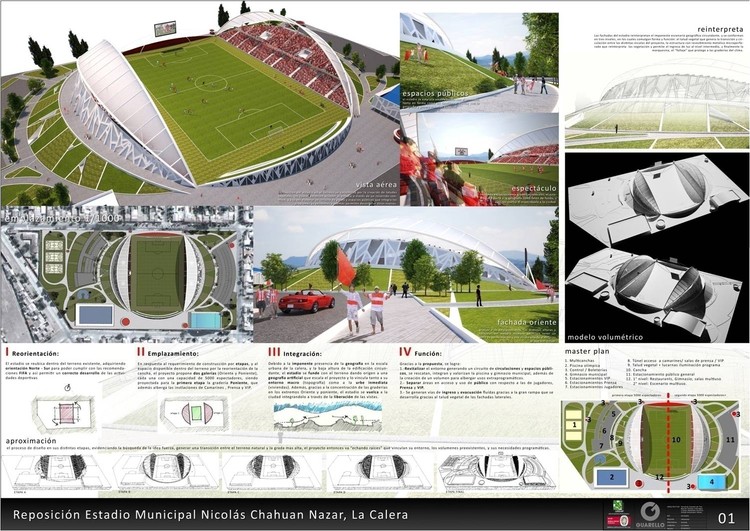 Resultados Concurso Estadio La Calera - Más Imágenes