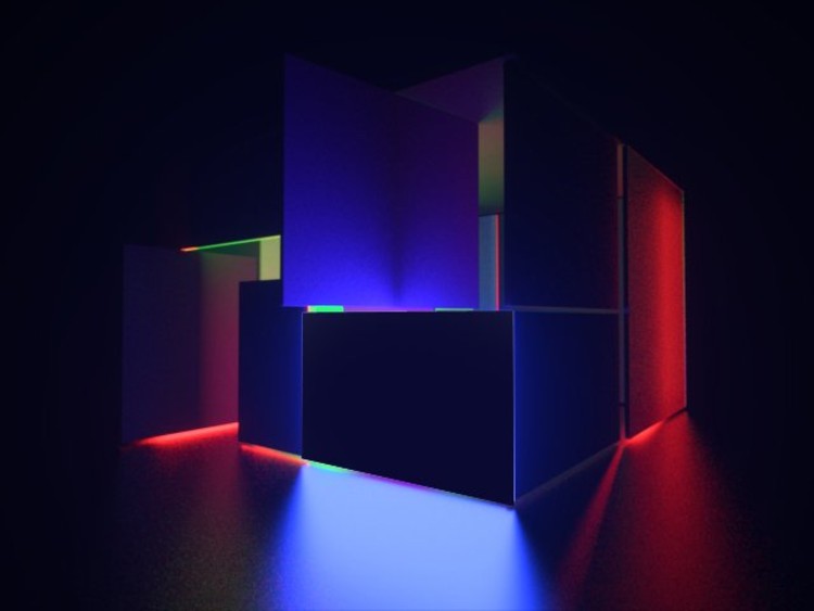 Instalación de luz: 40ºN 3ºW / Antoni Arola - Más Imágenes